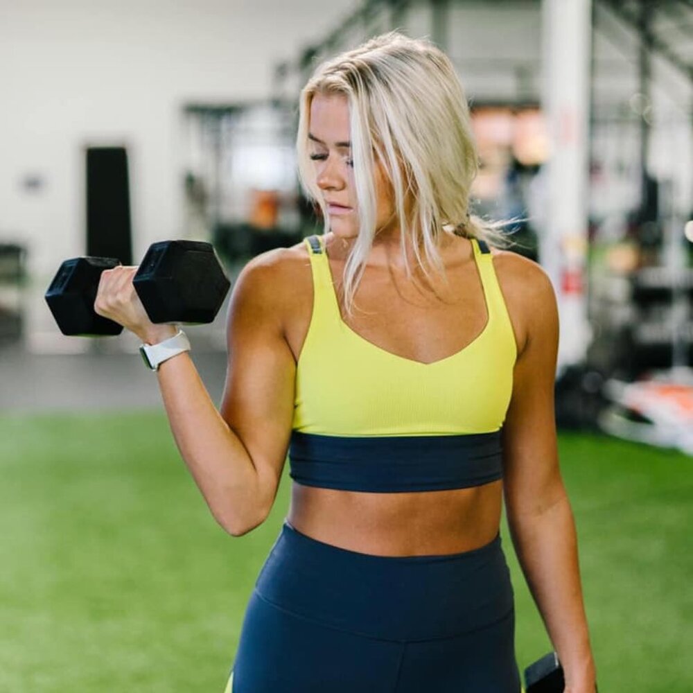 Neon Yellow Parallel Luxe Adjustable Bra
